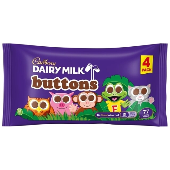 Picture of CADBURY BUTTONS 56G 4PK  X 18