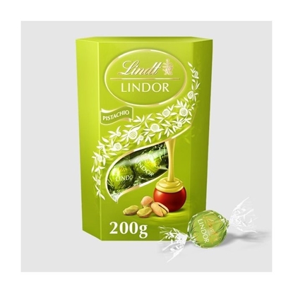 Picture of LINDOR PISTACHIO CORNET 200G X 8