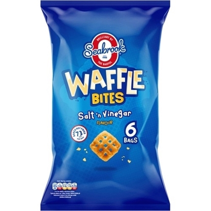 Picture of SEABROOK WAFFLE SALT & VINEGAR 16G 6PK X 10
