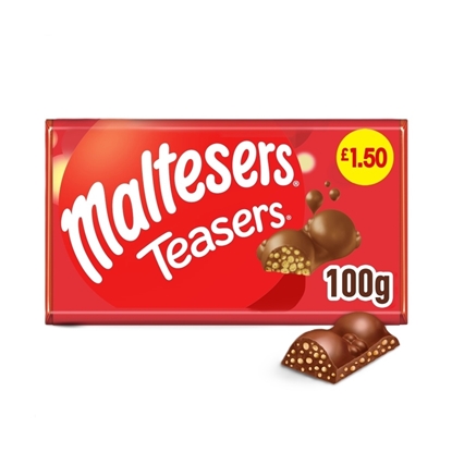 Picture of PM £1.50 MALTESER TEASER BAR 100G x 23
