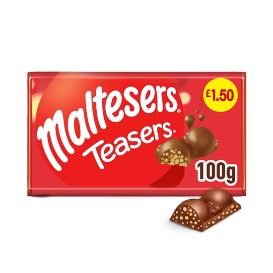 Picture of PM £1.50 MALTESER TEASER BAR 100G x 23