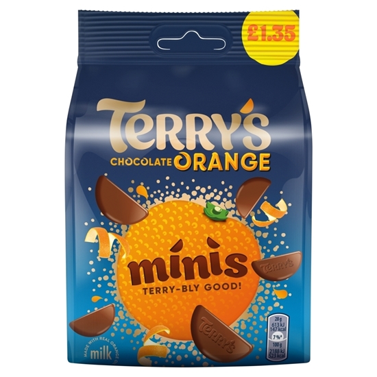 Picture of PM £1.35 TERRY CHOCOLATE ORANGE MINIS  95G X 10