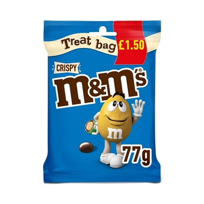 Picture of PM £1.50 M&M'S CRISPY TREAT BAG 77G x 16