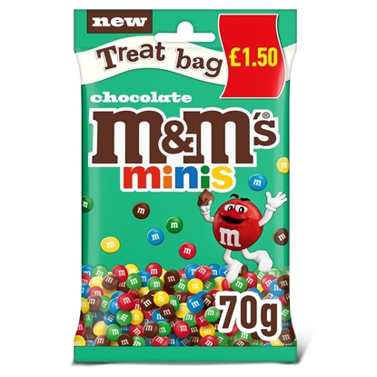 Picture of PM £1.50 M&M'S MINIS TREAT BAG 70G X 16 