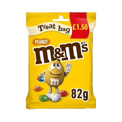Picture of PM £1.50 M&M'S PEANUT TREAT BAG 82G X 16