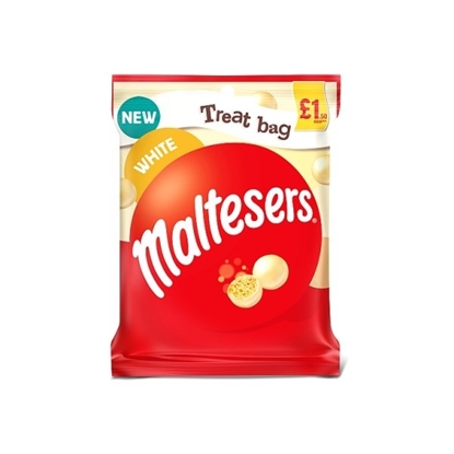 Picture of PM £1.50 MALTESERS TREAT BAG WHITE 54G X 18
