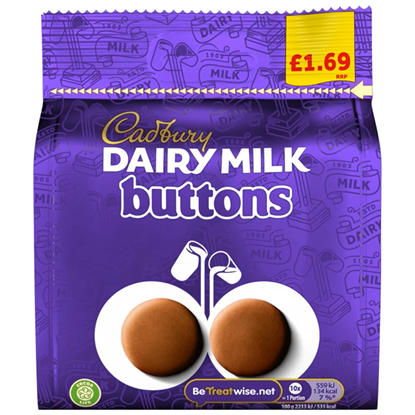 Picture of PM £1.69 CADBURY BUTTONS 85G X 10 