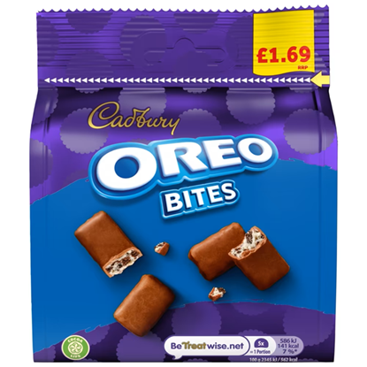 Picture of PM £1.69 CADBURY OREO BITES 85G X 10 