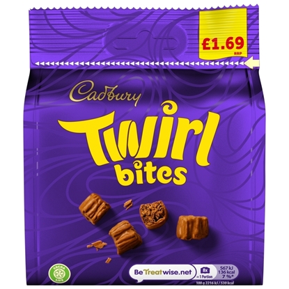Picture of PM £1.69 CADBURY TWIRL BITES 85G X 10 