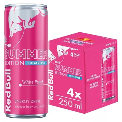 Picture of RED BULL SUMMER WHITE PEACH EDITION 250ML X 12
