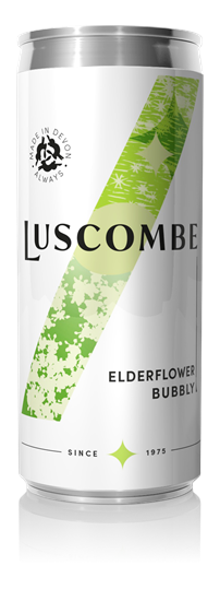 Picture of LUSCOMBE ELDERFLOWER BUBBLY CAN 320ML X 12
