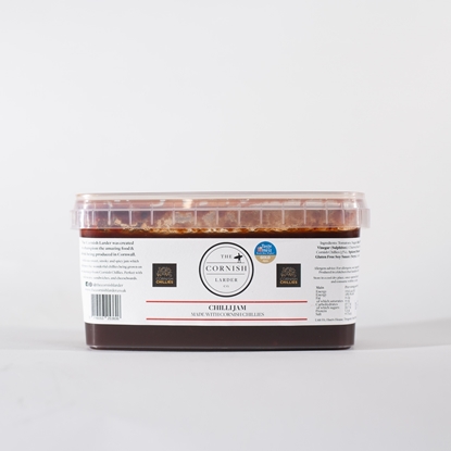 Picture of CORNISH LARDER CHILLI JAM  1.2KG X 1