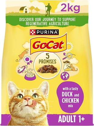 Picture of GO CAT CHICKEN & DUCK 2KG X 4