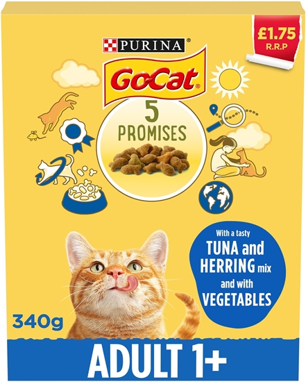 Picture of GO CAT TUNA/HERRING & VEG 2KG X 4