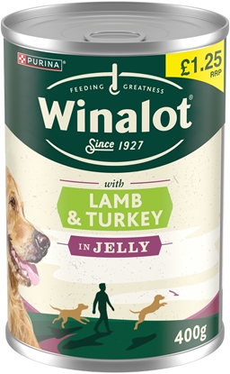 Picture of PM £1.25 WINALOT LAMB &TURKEY IN JELLY 400G x12