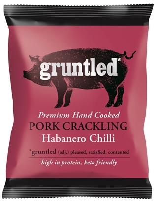Picture of GRUNTLED PORK CRACKLING CHILLI 35G X 20