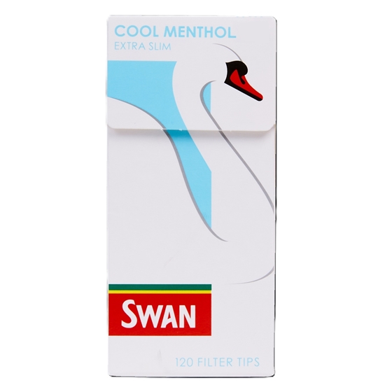 Picture of SWAN EXTRA SLIM COOL MENTHOL TIPS 120 X 20