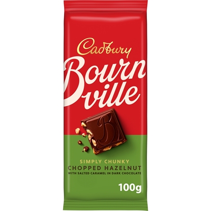 Picture of CADBURY BOURNVILLE HAZELNUT 100G X 18