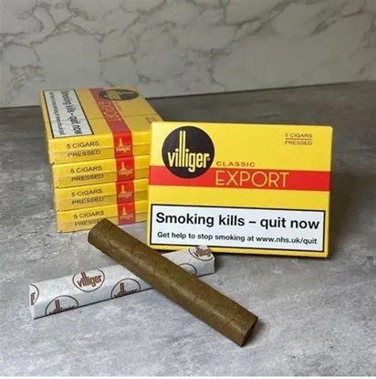 Picture of VILLIGER EXPORT PRESSED (5 X 5) X 5'S