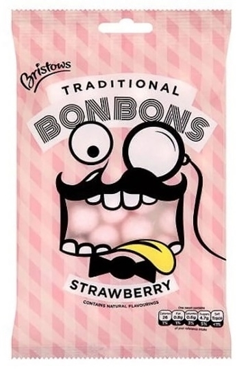 Picture of BRISTOWS STRAWBERRY BONBONS 150G X 12