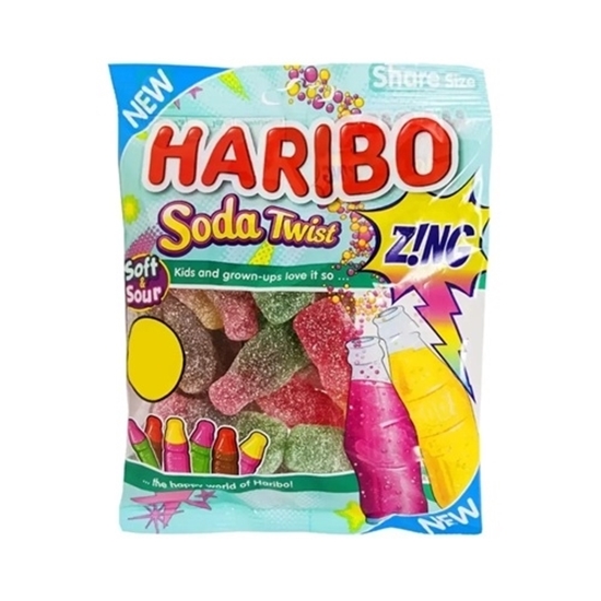 Picture of HARIBO SODA TWISTS 160g  x 12 