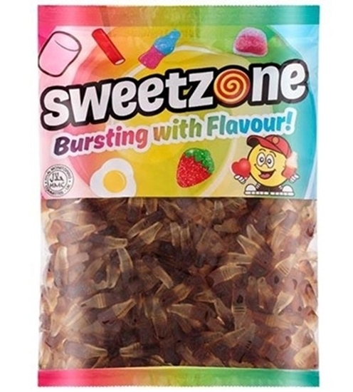 Picture of SWEETZONE COLA BOTTLES 1KG  BULK BAG
