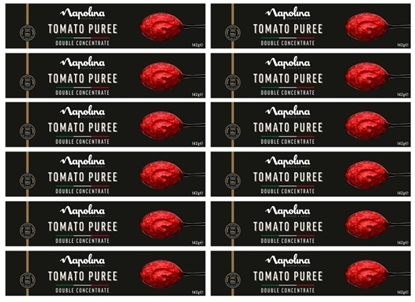 Picture of PM £1.35 NAPOLINA TOMATO PUREE 142G X 12 