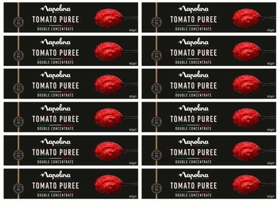 Picture of PM £1.35 NAPOLINA TOMATO PUREE 142G X 12 