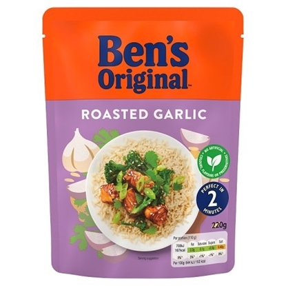 Picture of BENS ROASTED GARLIC RICE 220G X 6