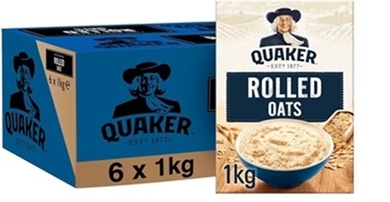 Picture of PM £2.99 QUAKERS OATS 1kg x 6