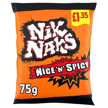 Picture of PM £1.35 NIK NAKS NICE N SPICY 75G x 20