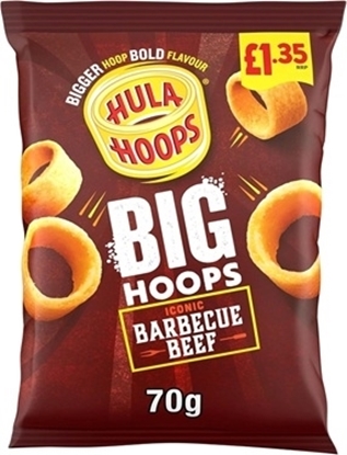 Picture of PM £1.35 BIG HOOPS BBQ 70g x 20