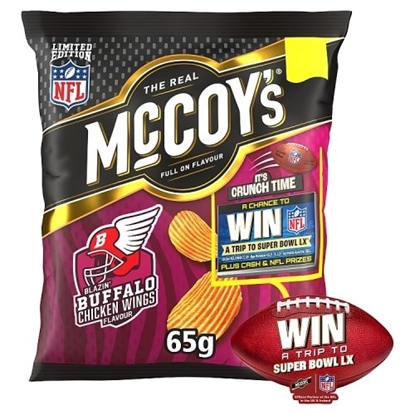 Picture of PM £1.35 MCCOYS BUFFALO CHICKEN WING 65G X 20