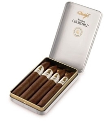 Picture of DAVIDOFF CHURCHILL BELICOSO - TRAVELLER X 4