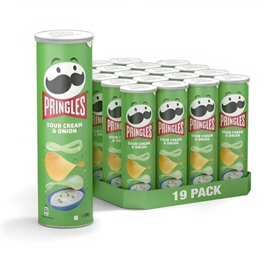 Picture of PRINGLES SOUR CREAM 165G X 19