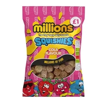 Picture of PM £1 MILLIONS SQUISHES FIZZY COLA 100G X 12