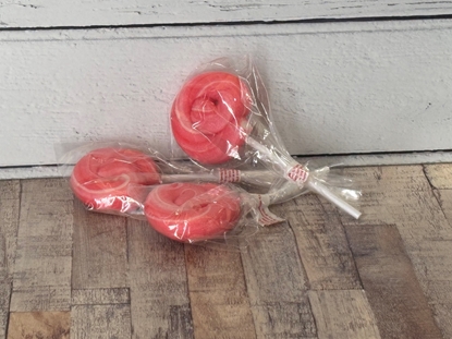 Picture of BUBBLE GUM & CANDY FLOSS LOLLIES 200G X 20
