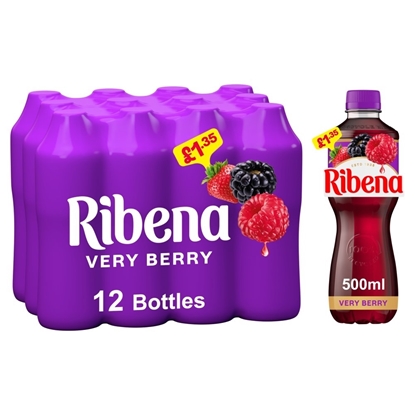 Picture of PM £1.35 RIBENA BLACKCURRANT 500MLS X 12 